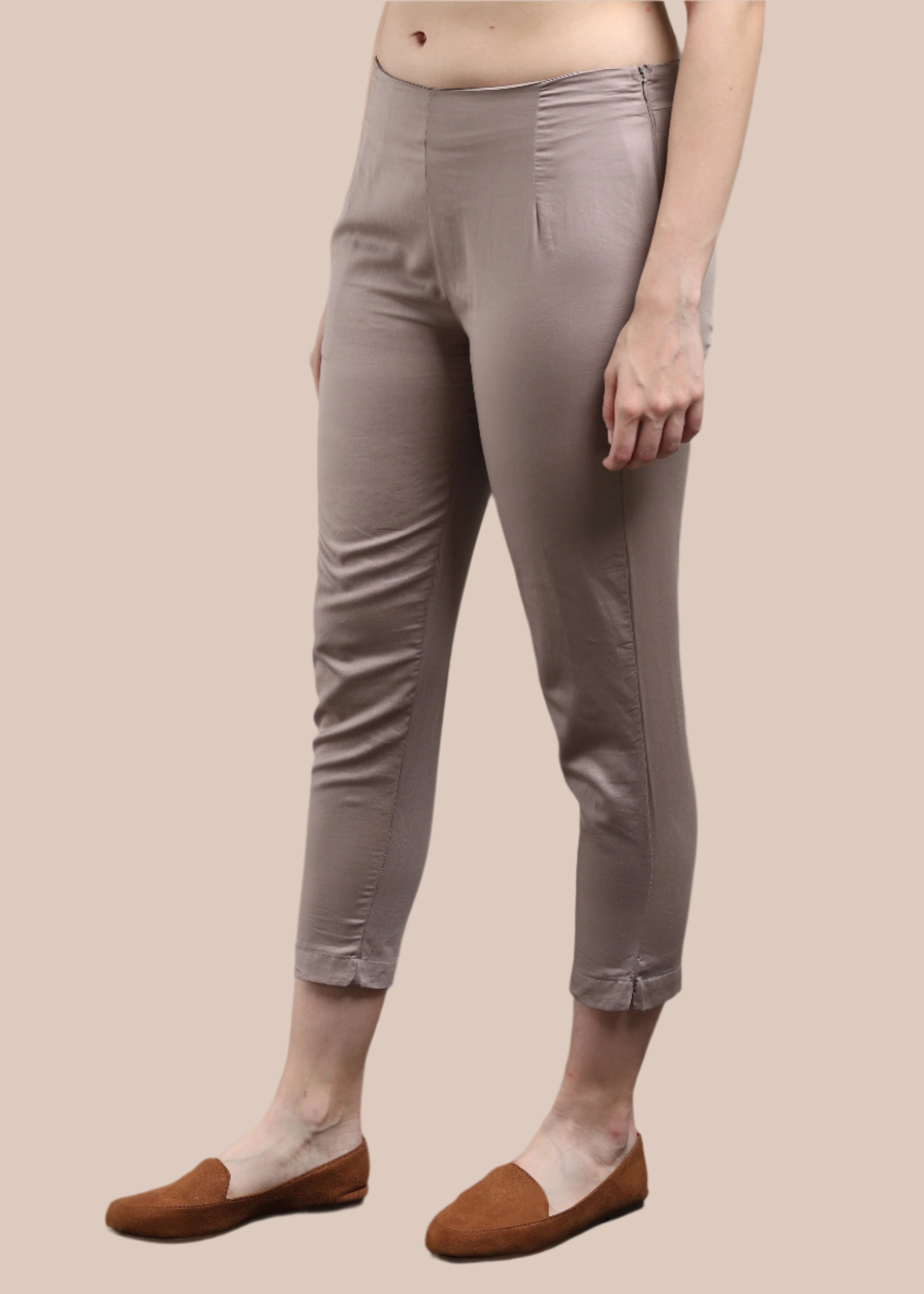 Giza Satin Pencil Pant
