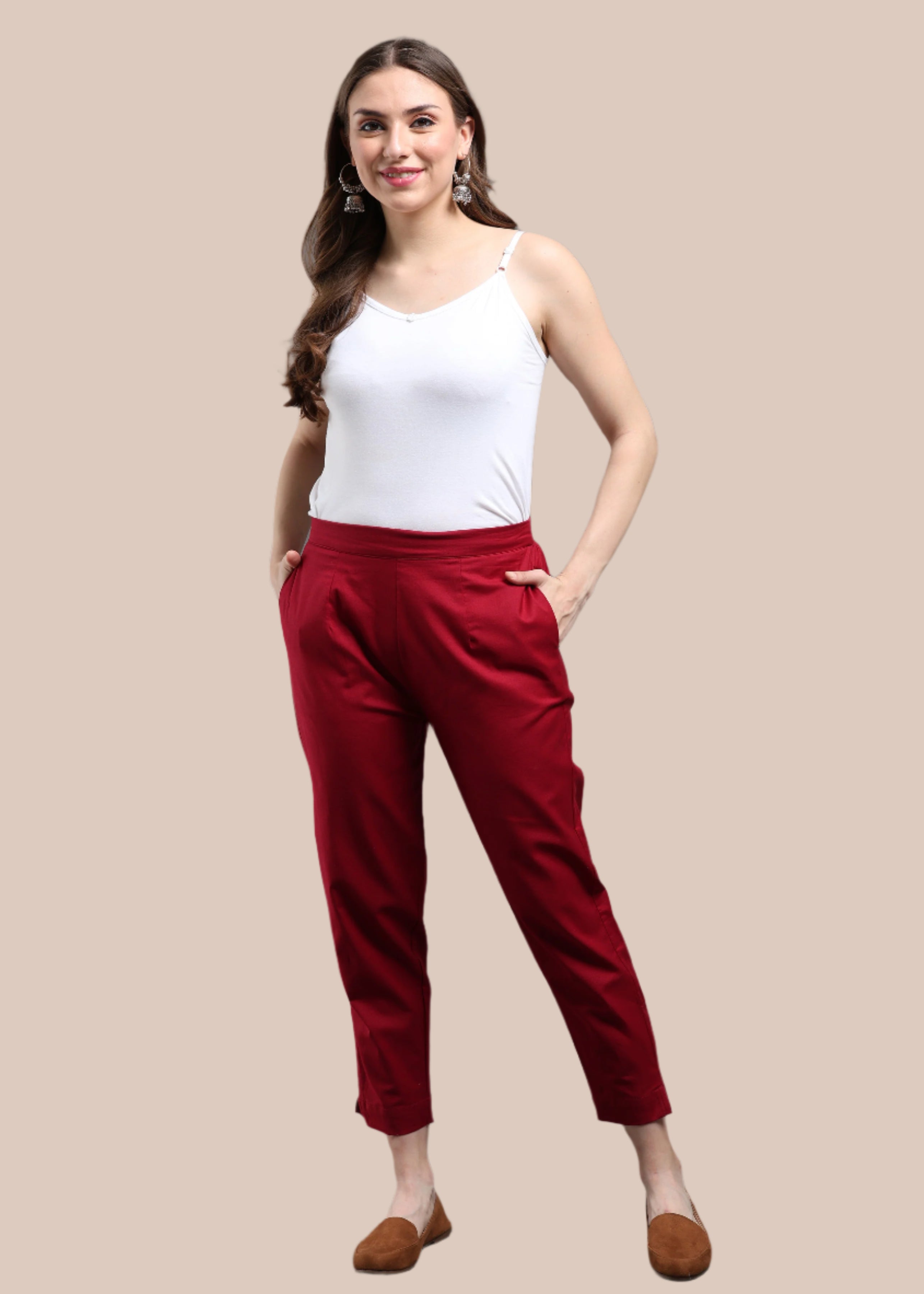 Swiss Linen Pencil Pant