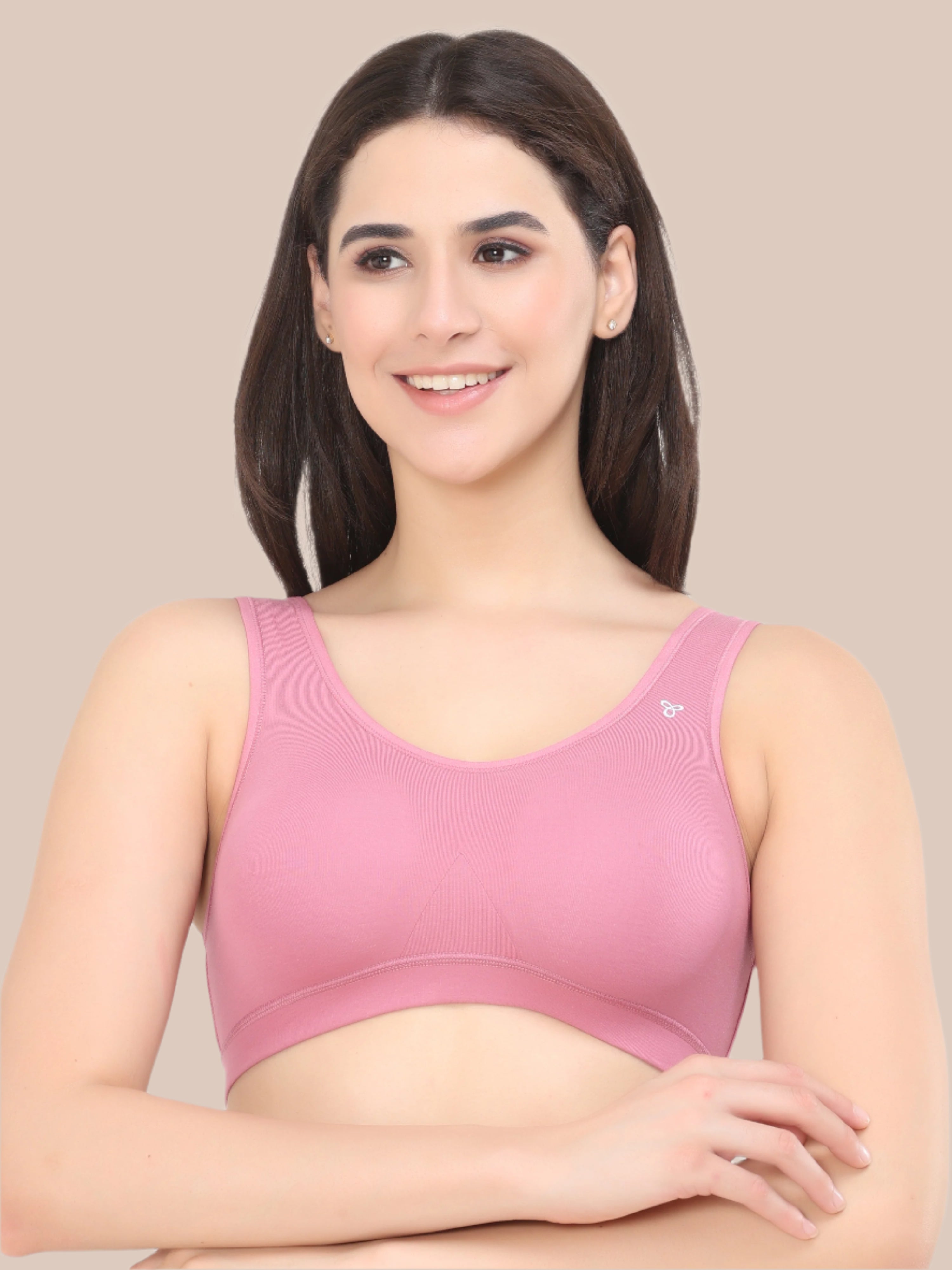 V-Sporty : Full Coverage Sports Bra.