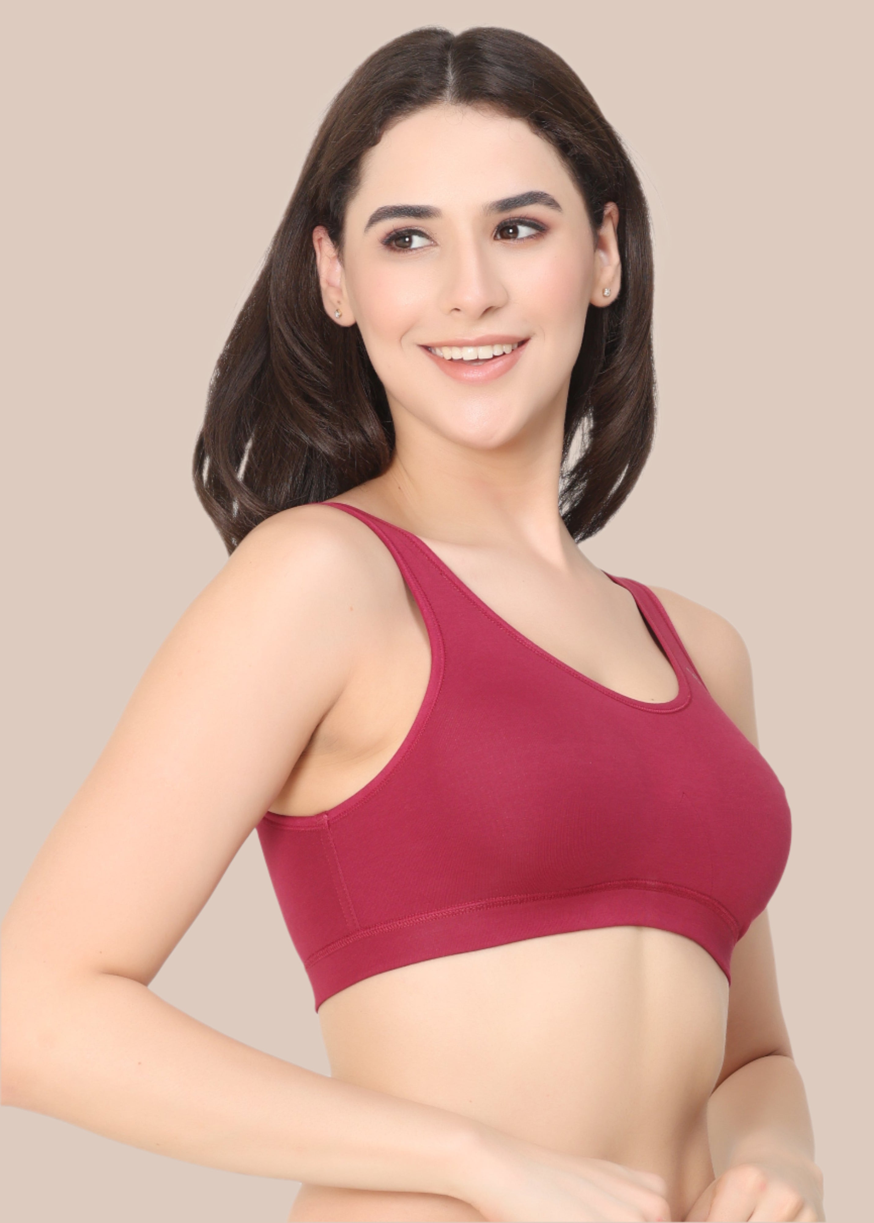 V-Sporty : Full Coverage Sports Bra