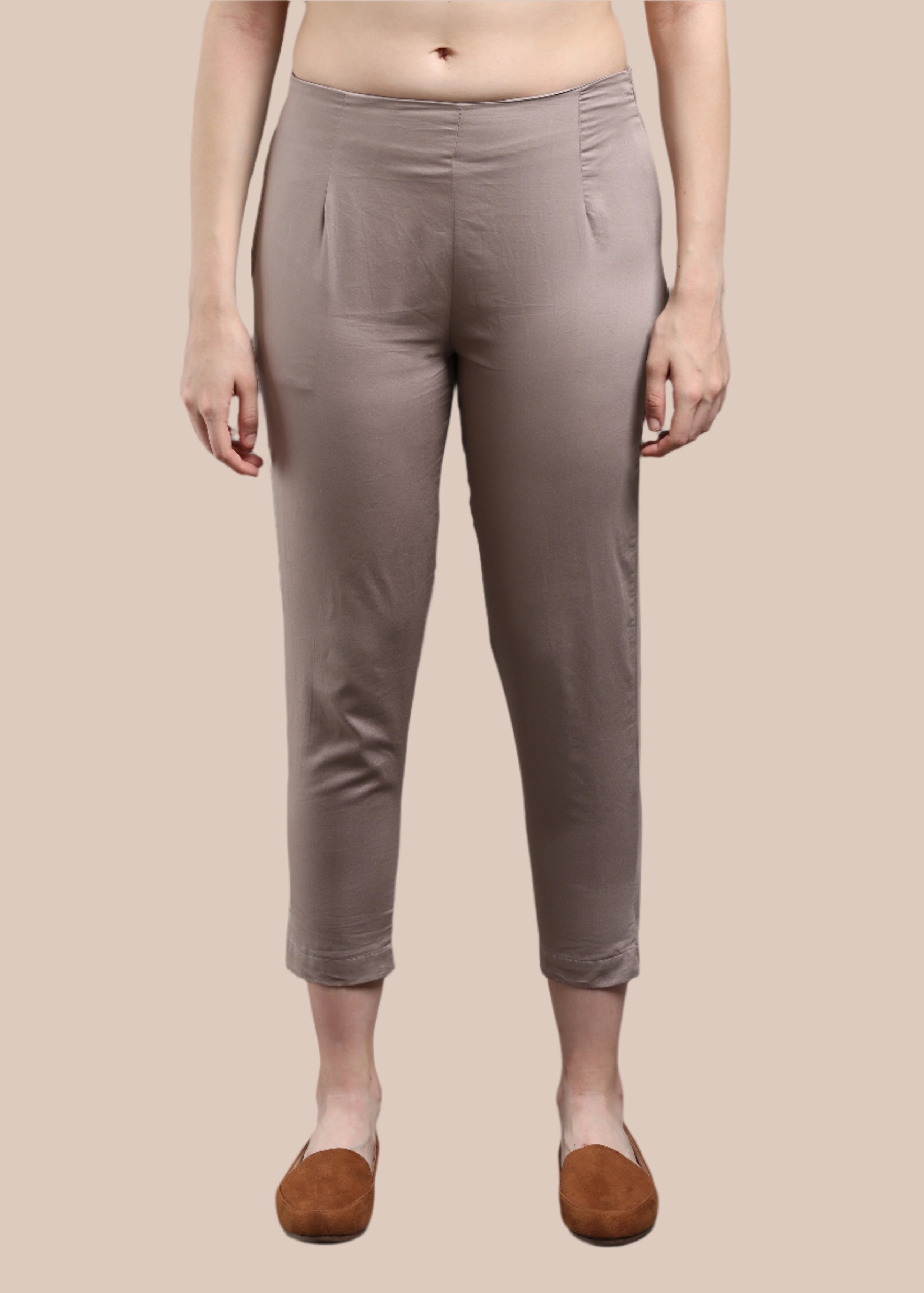 Giza Satin Pencil Pant