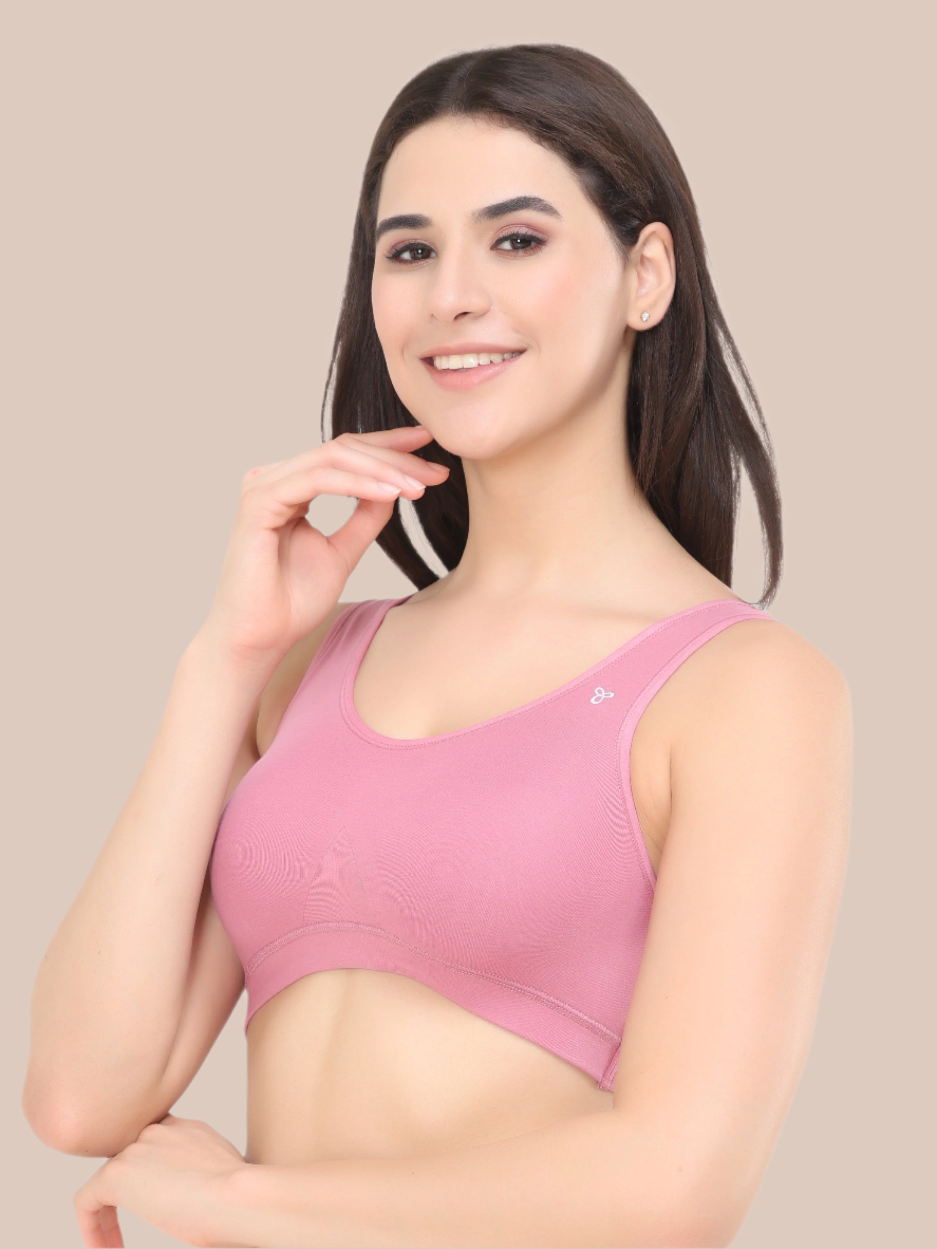V-Sporty : Full Coverage Sports Bra.