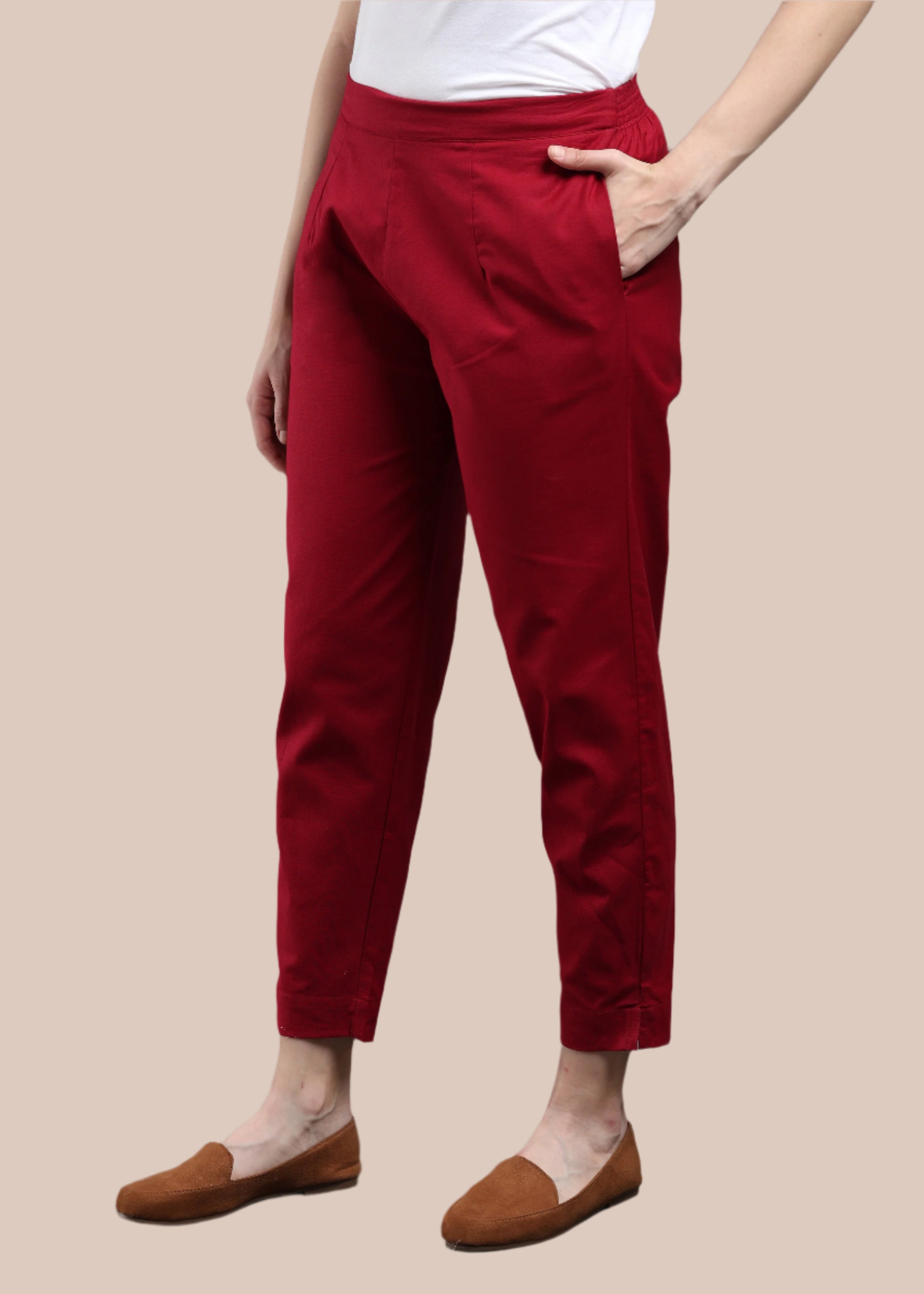 Swiss Linen Pencil Pant