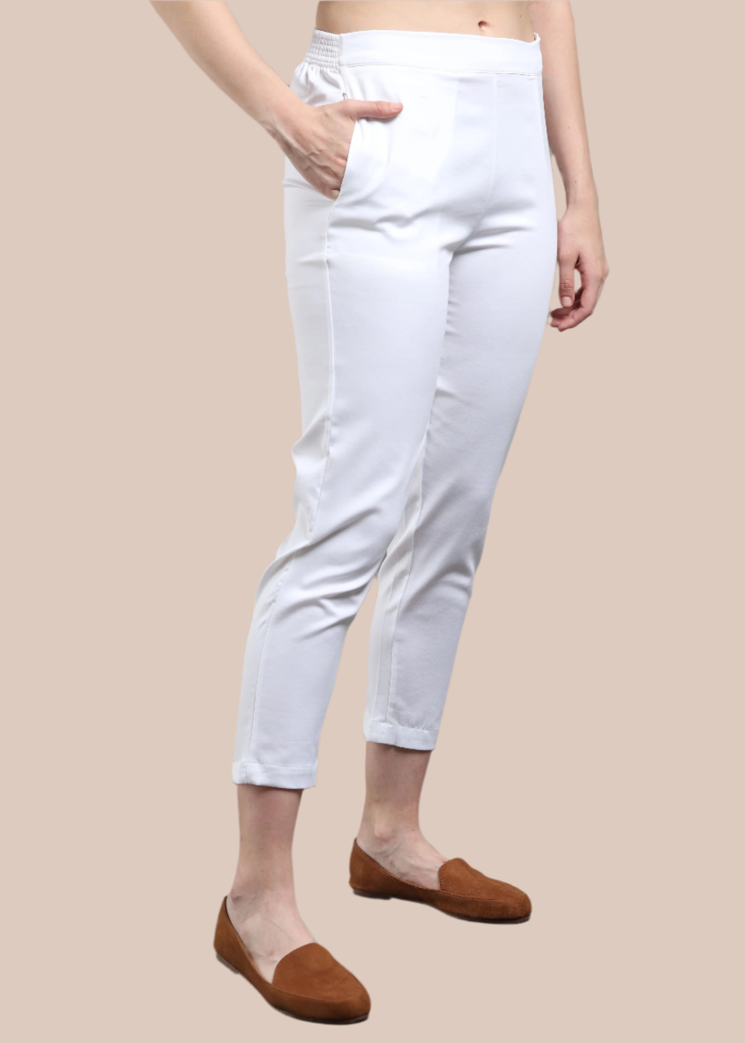 Aveva Satin Pencil Pant