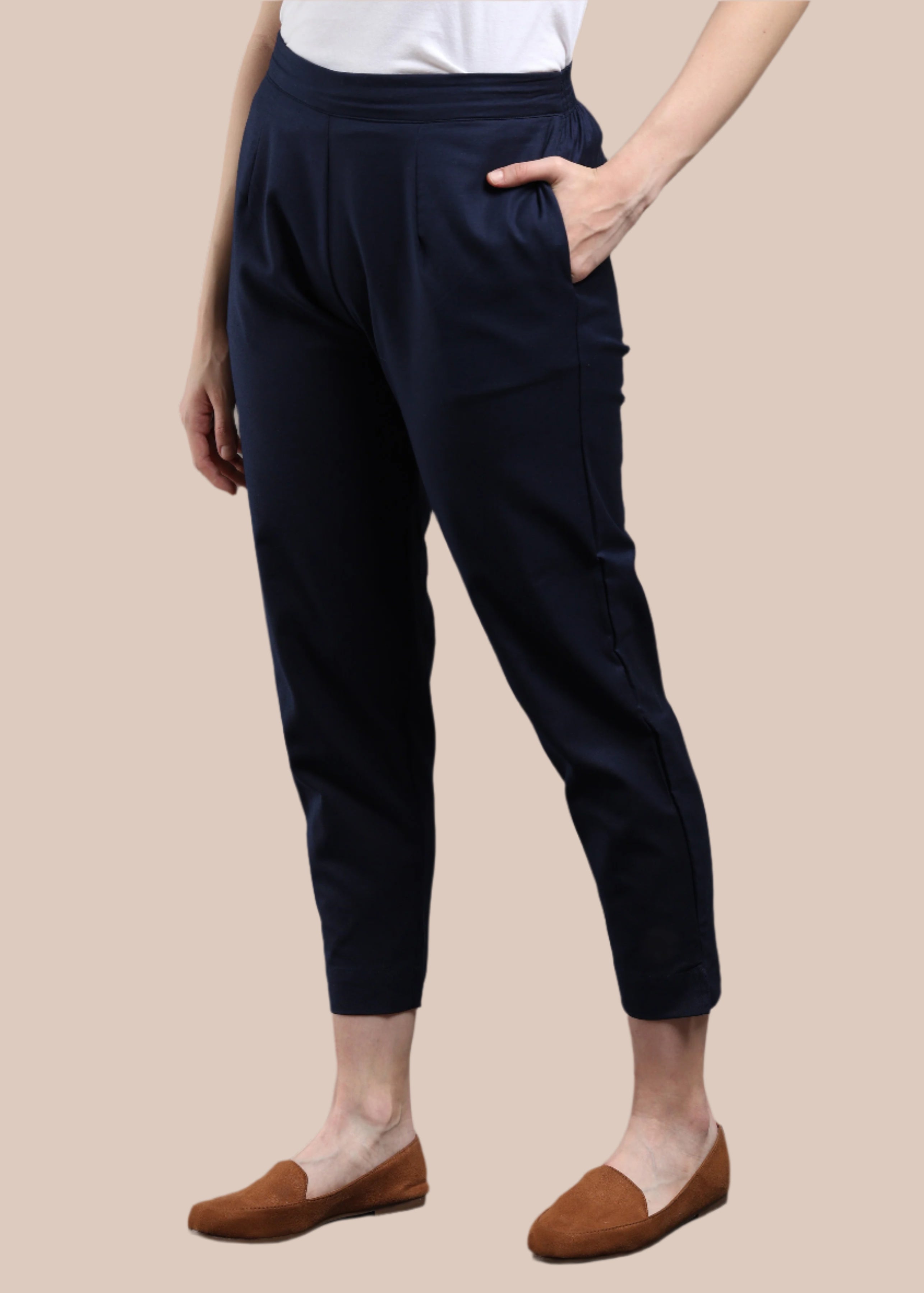 Swiss Linen Pencil Pant