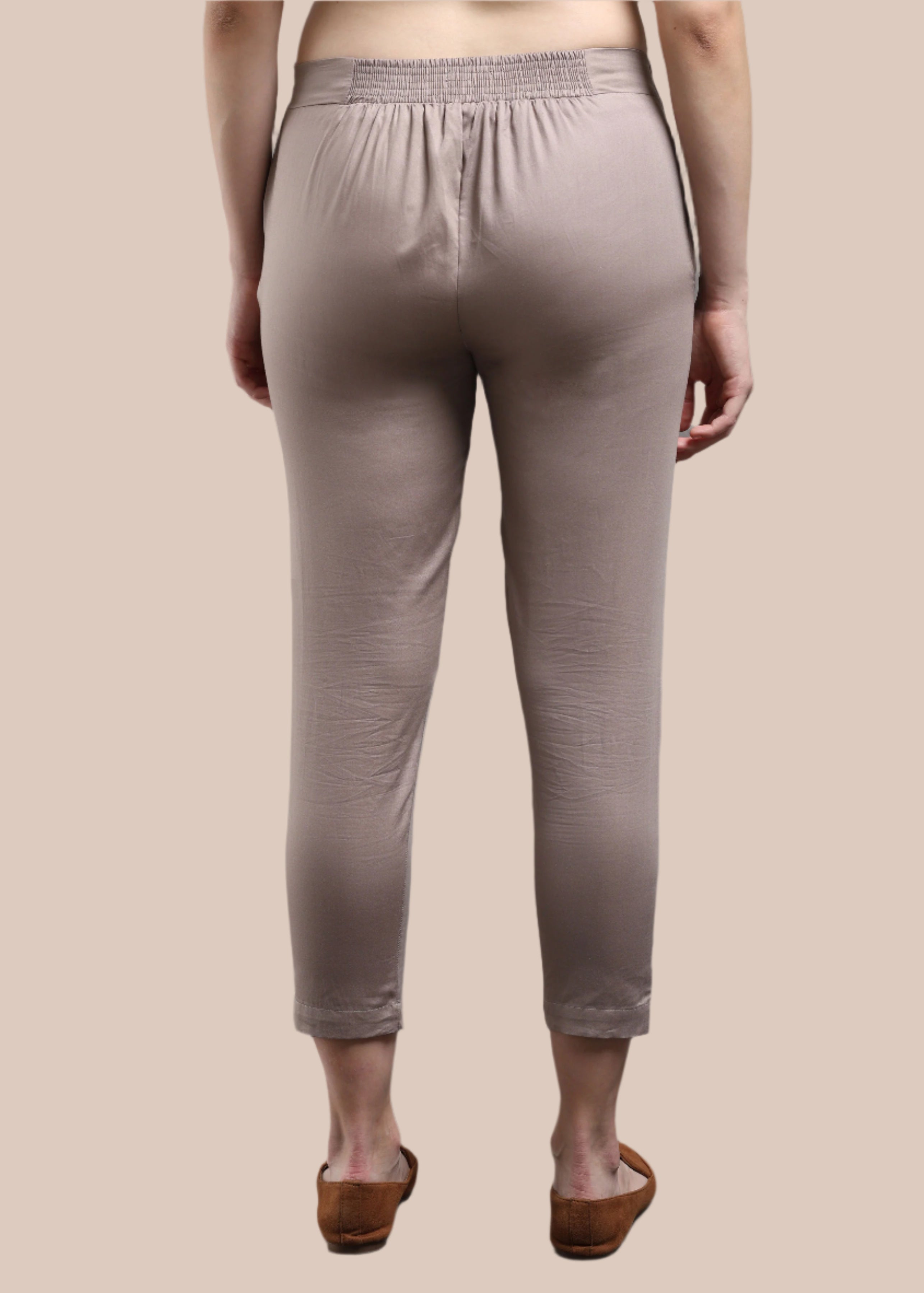 Giza Satin Pencil Pant