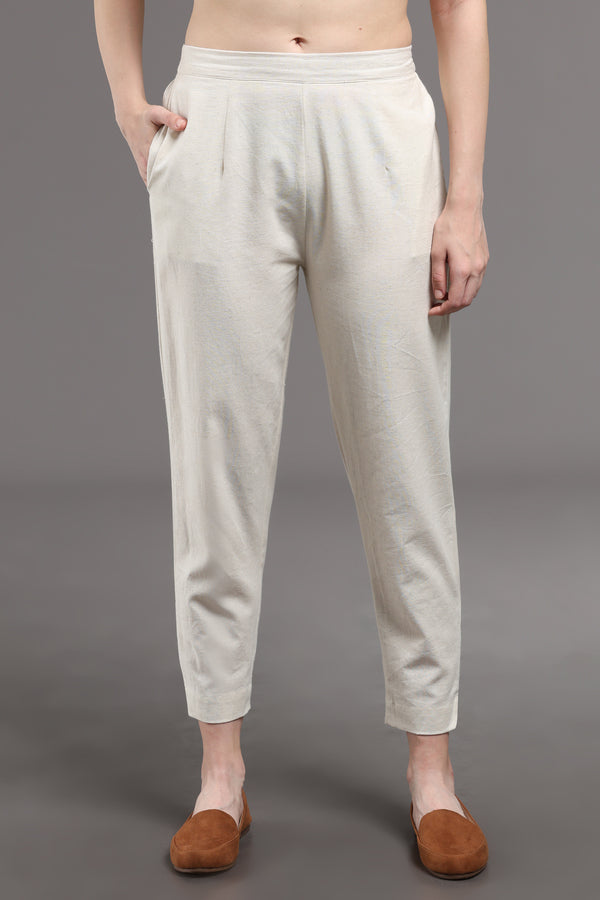 Cotton Flax Pencil pant