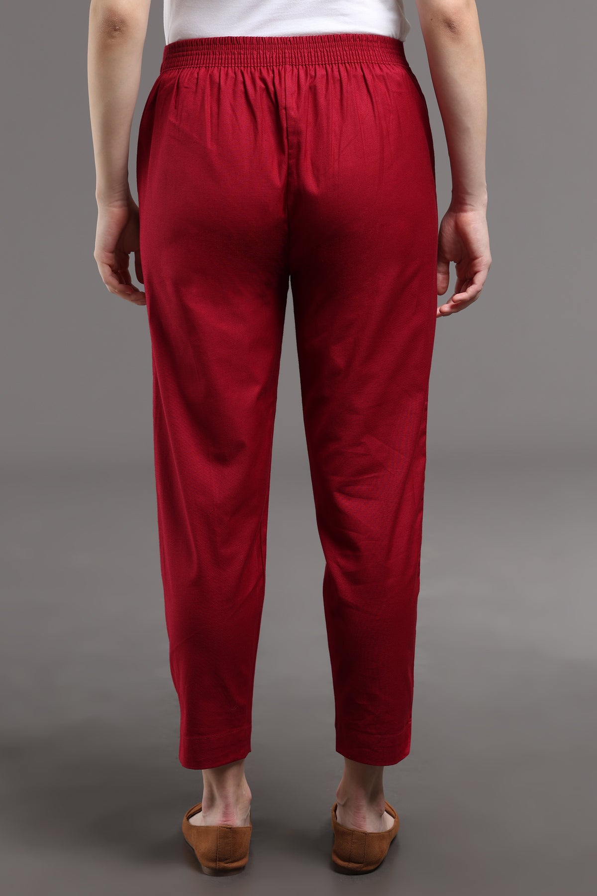 Cotton Flax Pencil pant