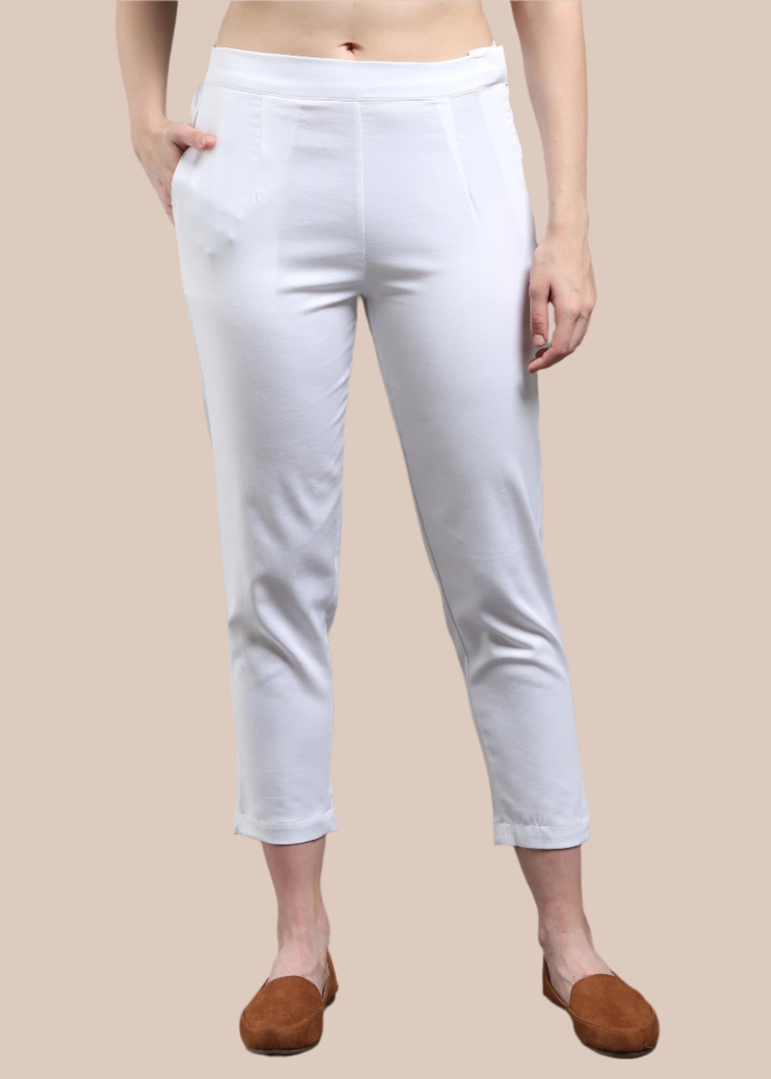 Aveva Satin Pencil Pant
