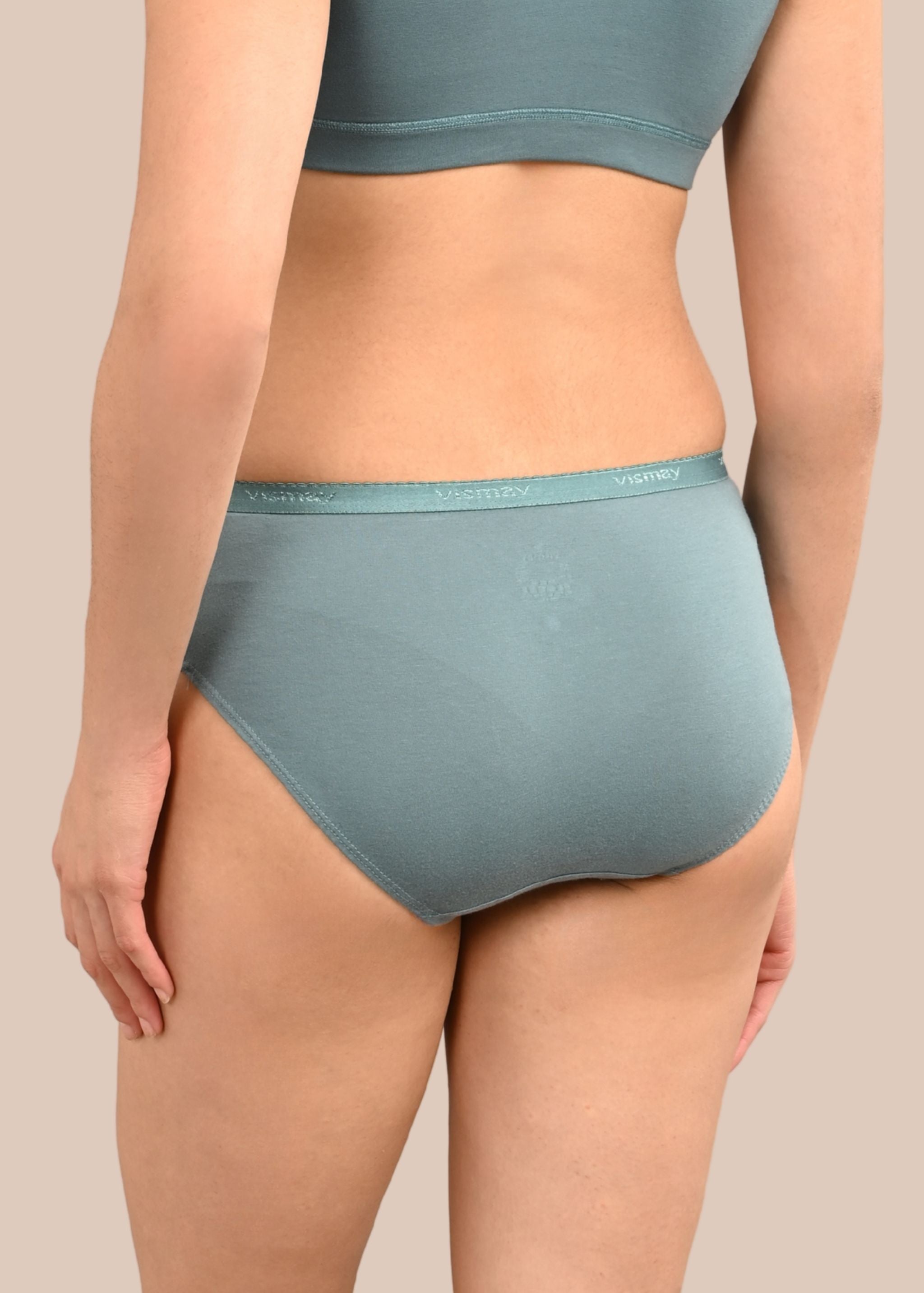 Nivia: Solid Outer Elastic Hipster Panty