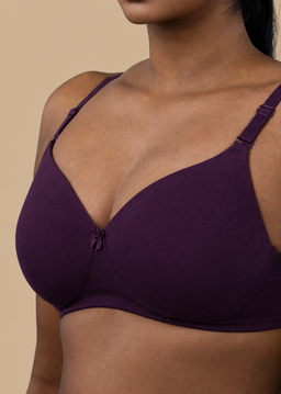 EZA :Padded Printed Bra