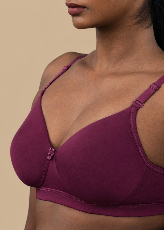 IRIN :Padded Bra With Transprent Strap