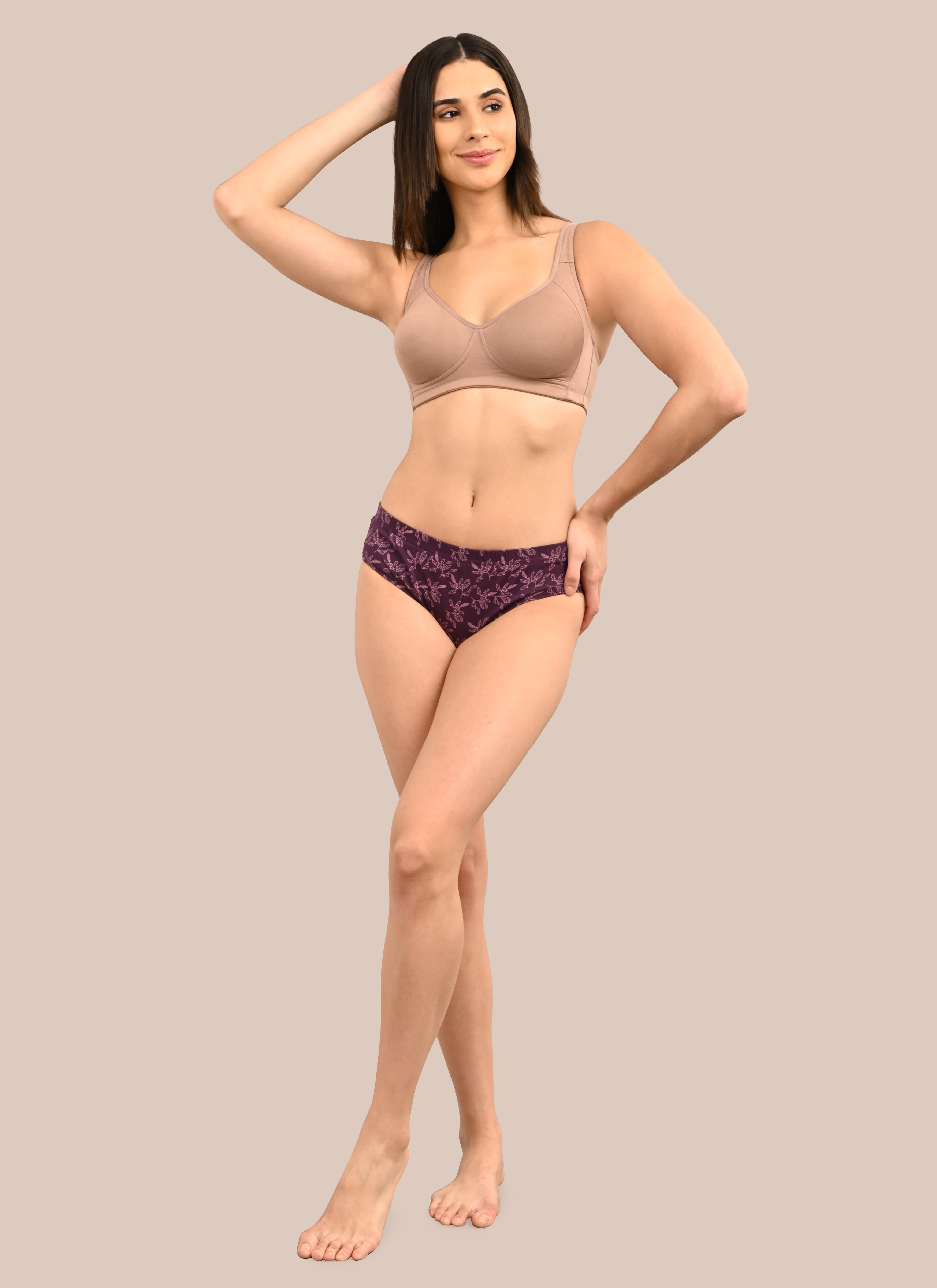 LIVIA:Full Coverage Moulded Bra