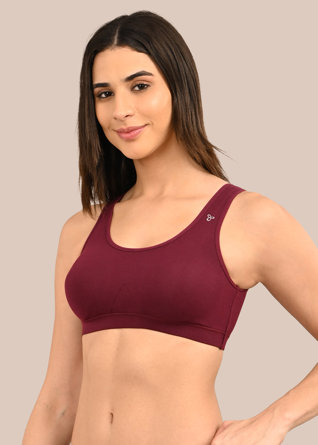 V-Sporty : Full Coverage Sports Bra