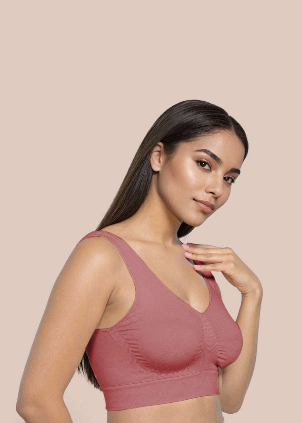 ZELIA :Seamless Bra