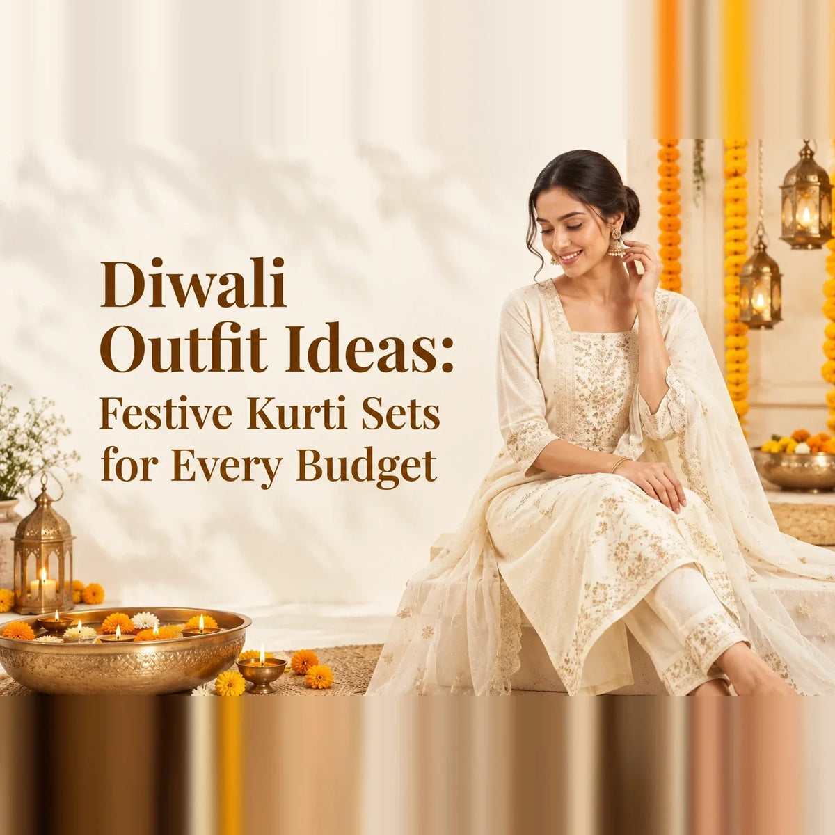 Diwali Outfit Ideas: Festive Kurti Sets for Every Budget