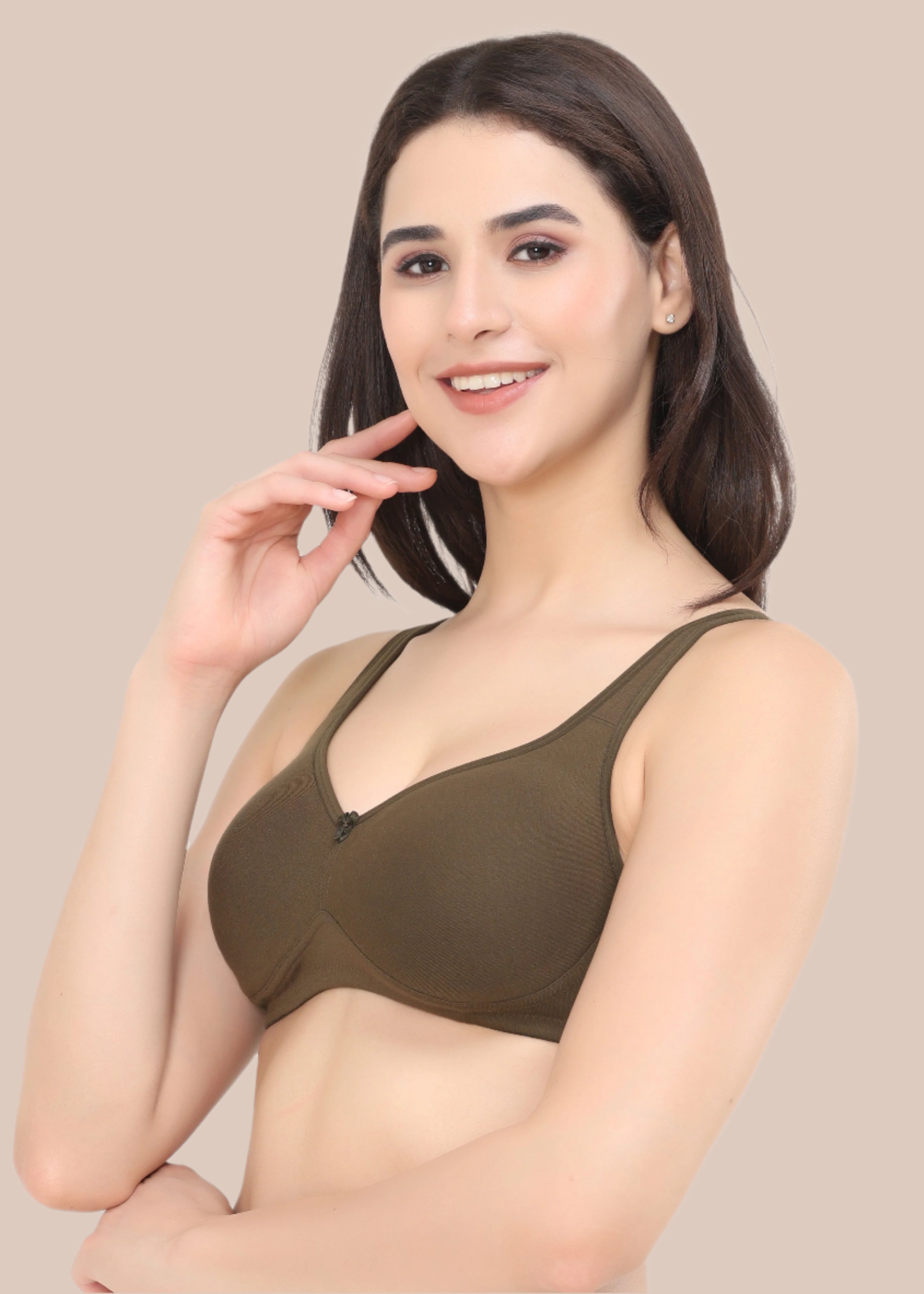 LORA:Foam Moulded Full Coverage Bra