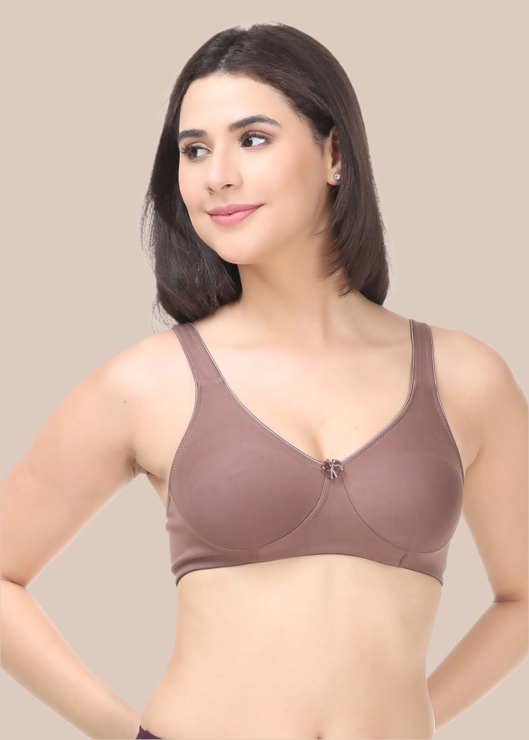 ZOE:Double Layered Moulded Bra