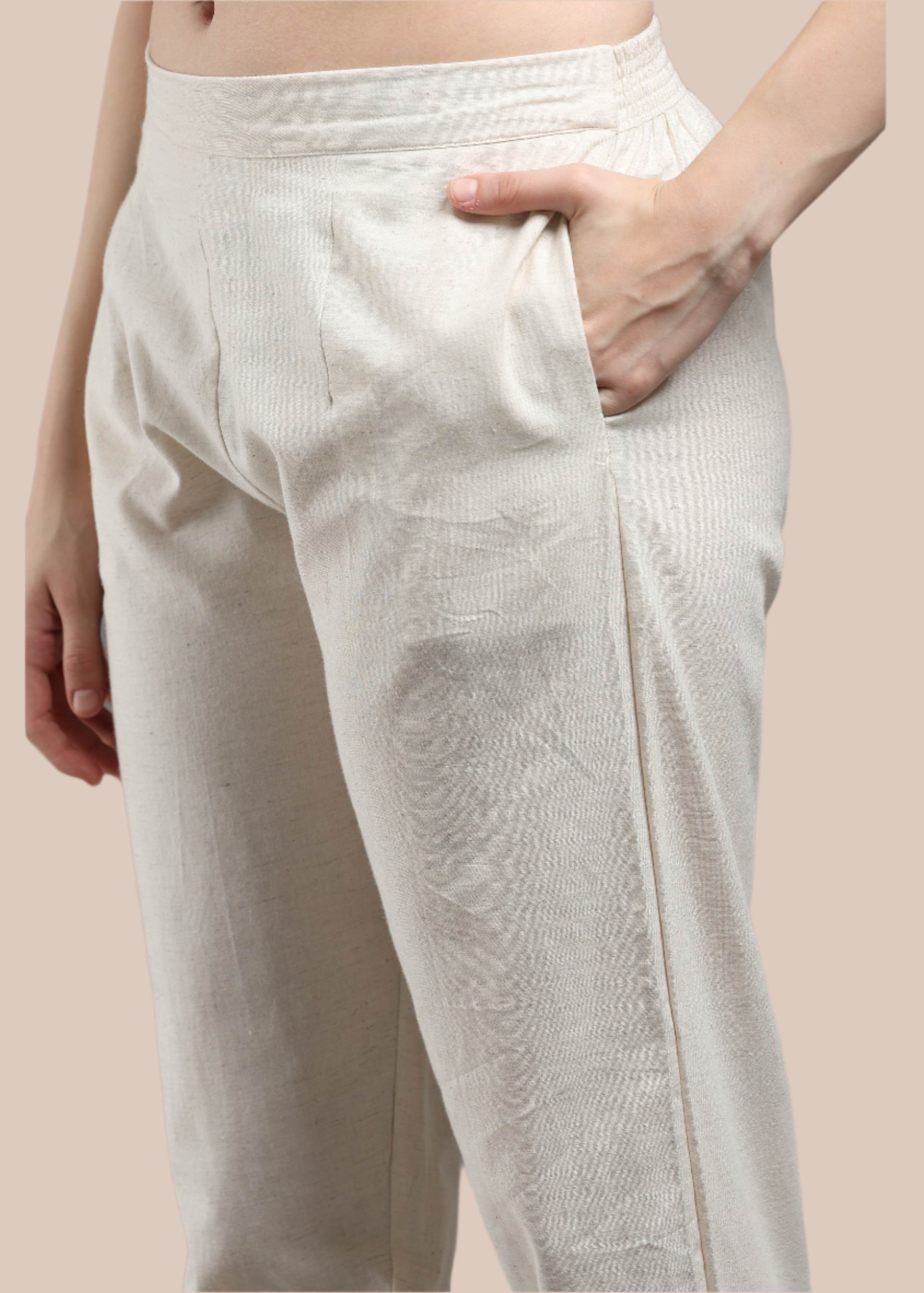 Swiss Linen Pencil Pant