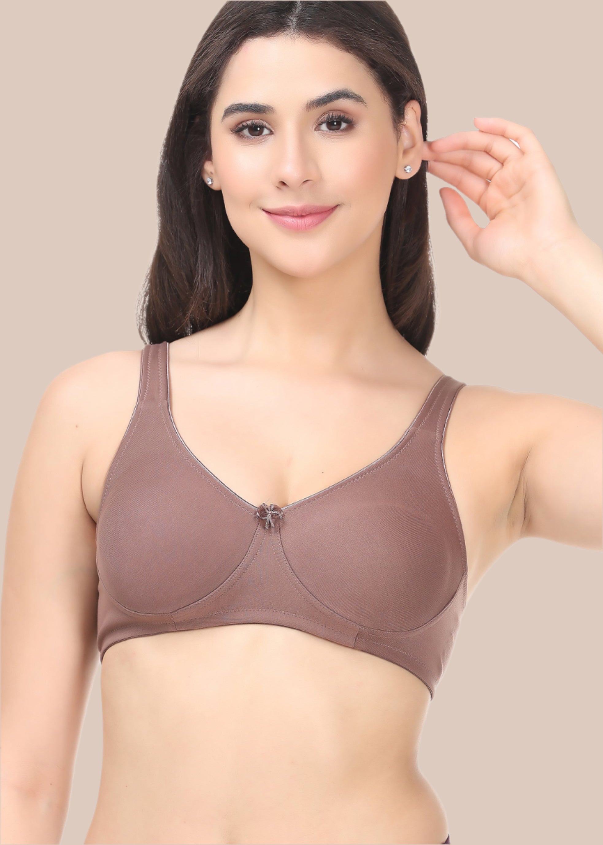 ZOE:Double Layered Moulded Bra