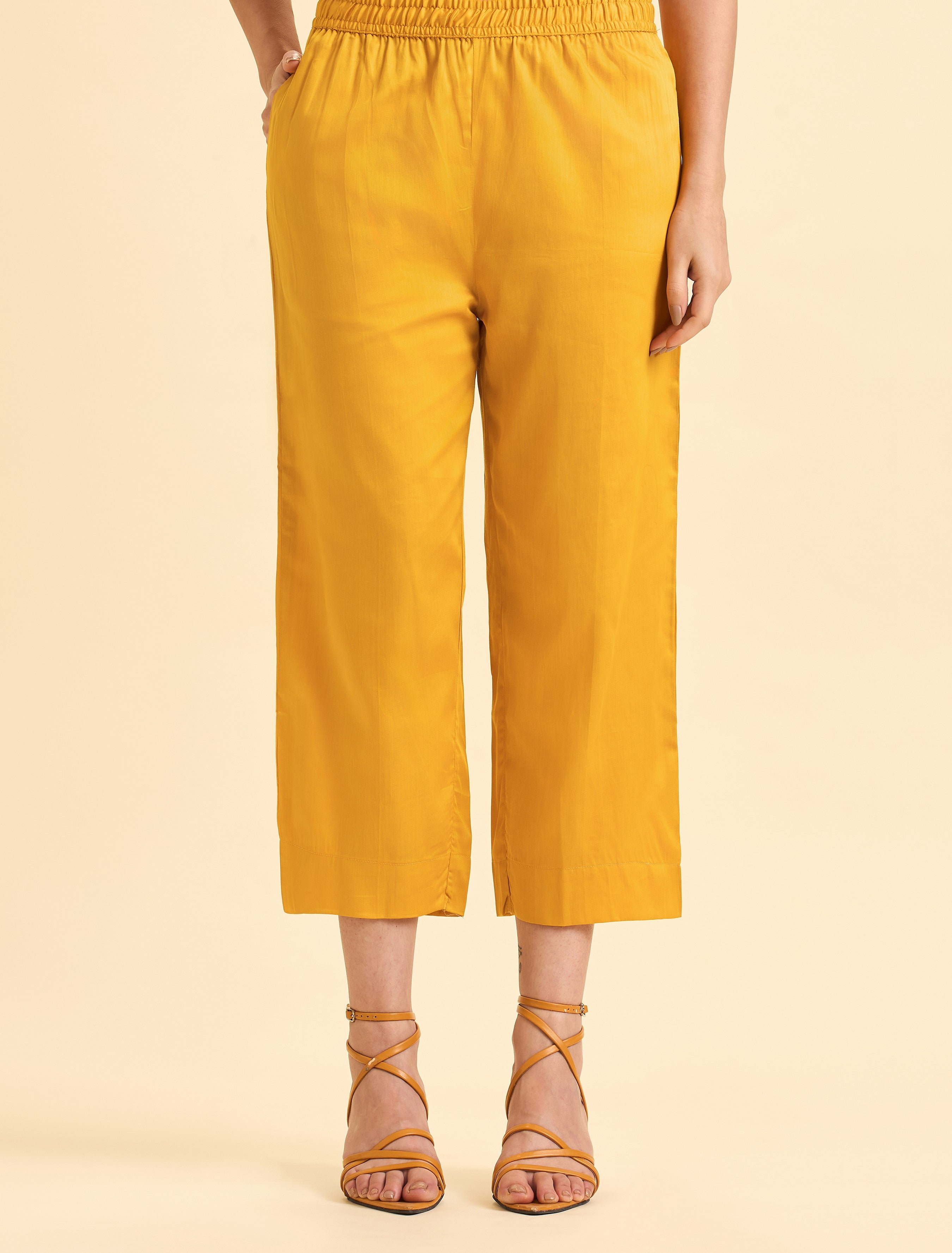 Multi Colour Pure Cotton Printed Flared Kurti Set With Tank -Style Sleeve Less