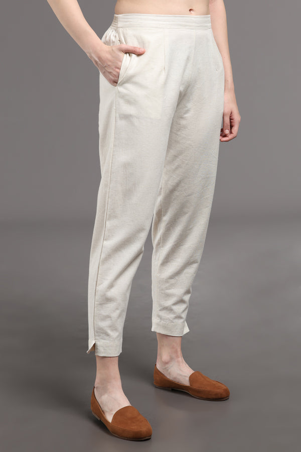 Cotton Flax Pencil pant
