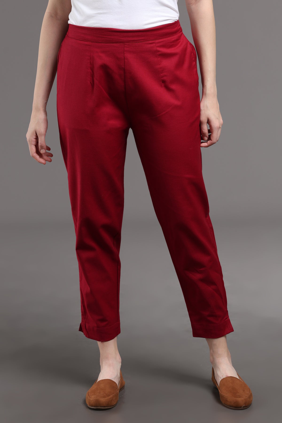 Cotton Flax Pencil pant