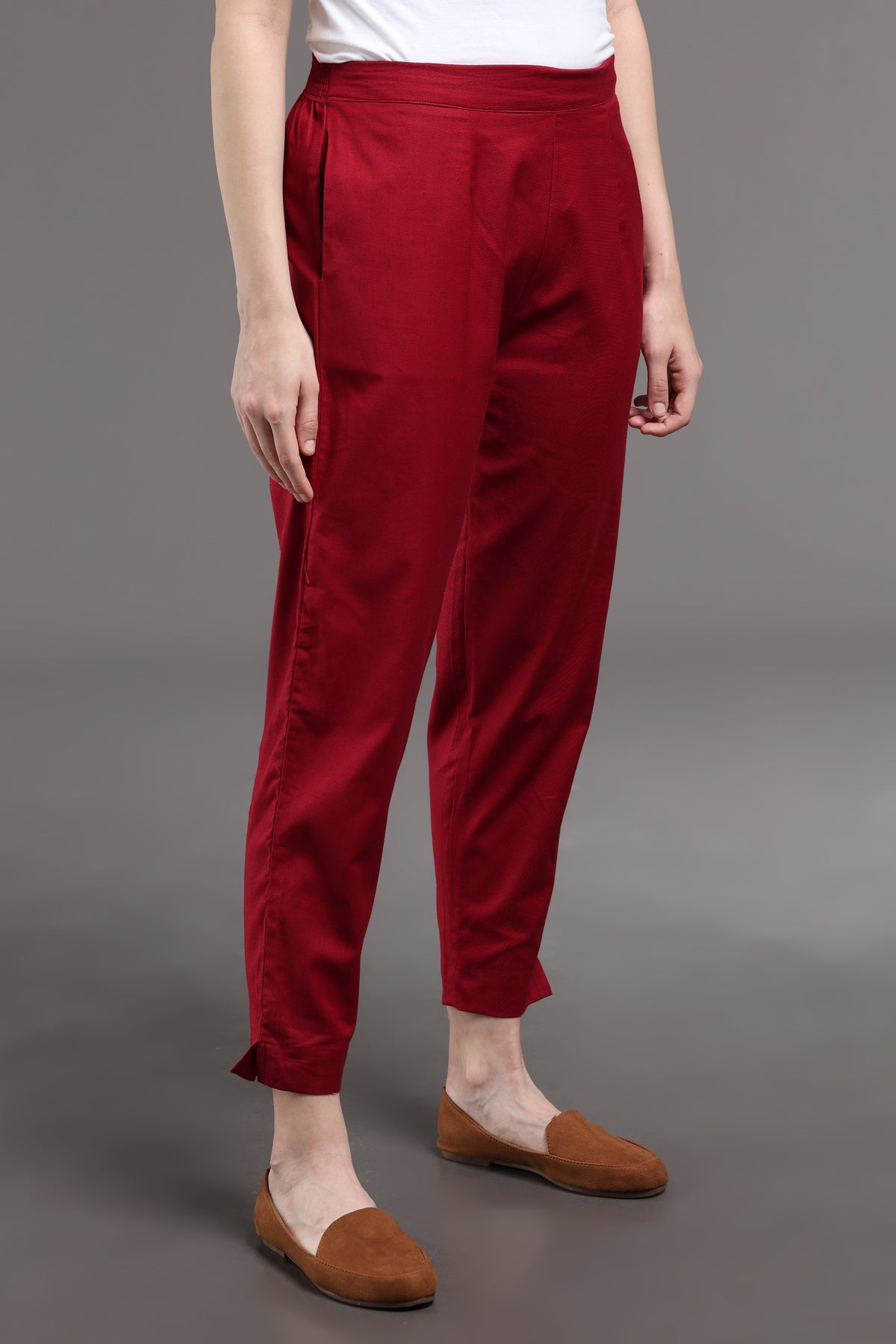 Cotton Flax Pencil pant