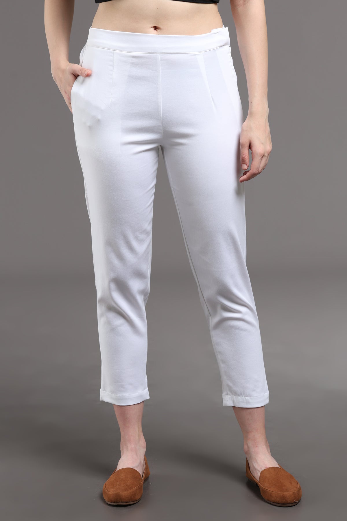 Cotton Elastine Pencil Pant