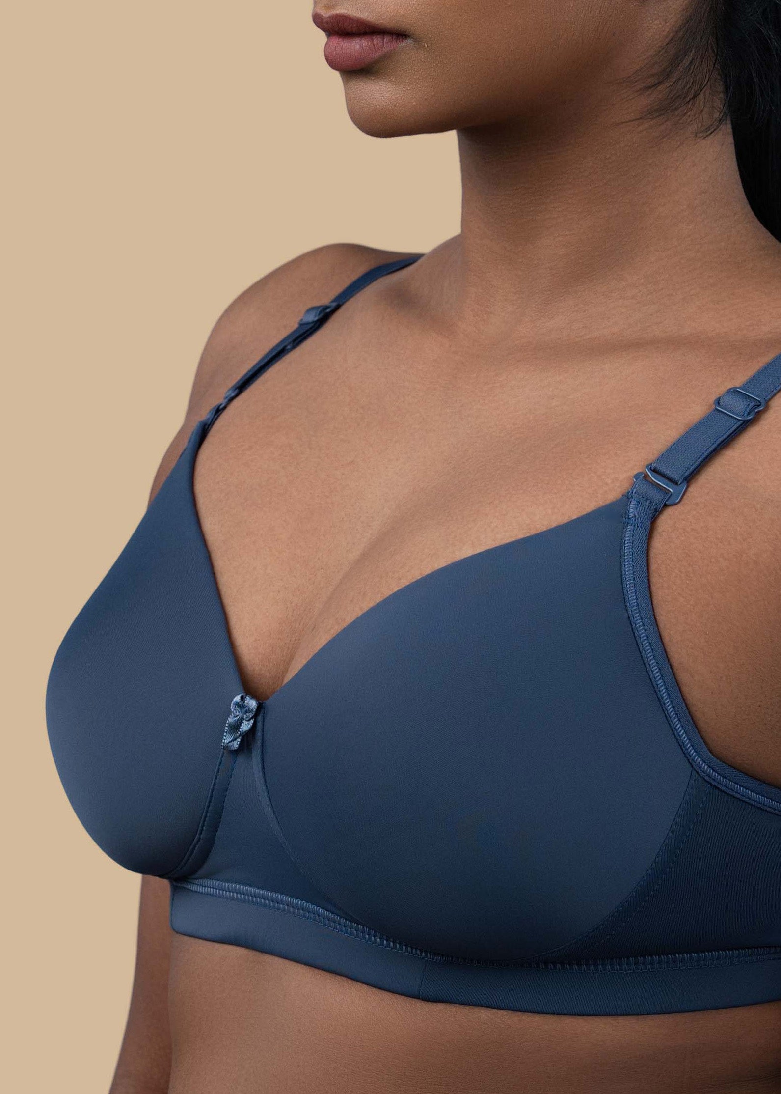 IRIN :Padded Bra With Transprent Strap