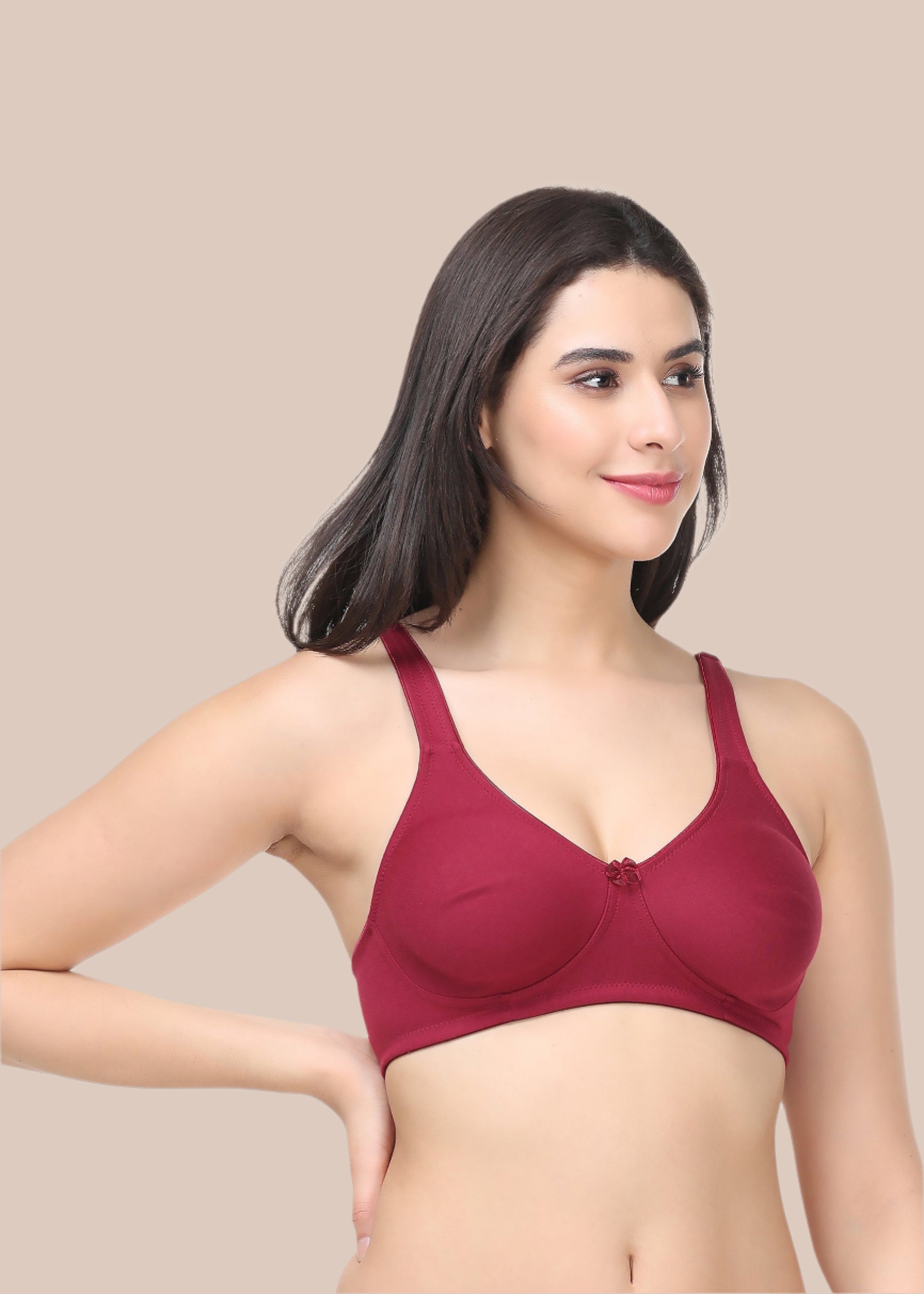 ZOE:Double Layered Moulded Bra