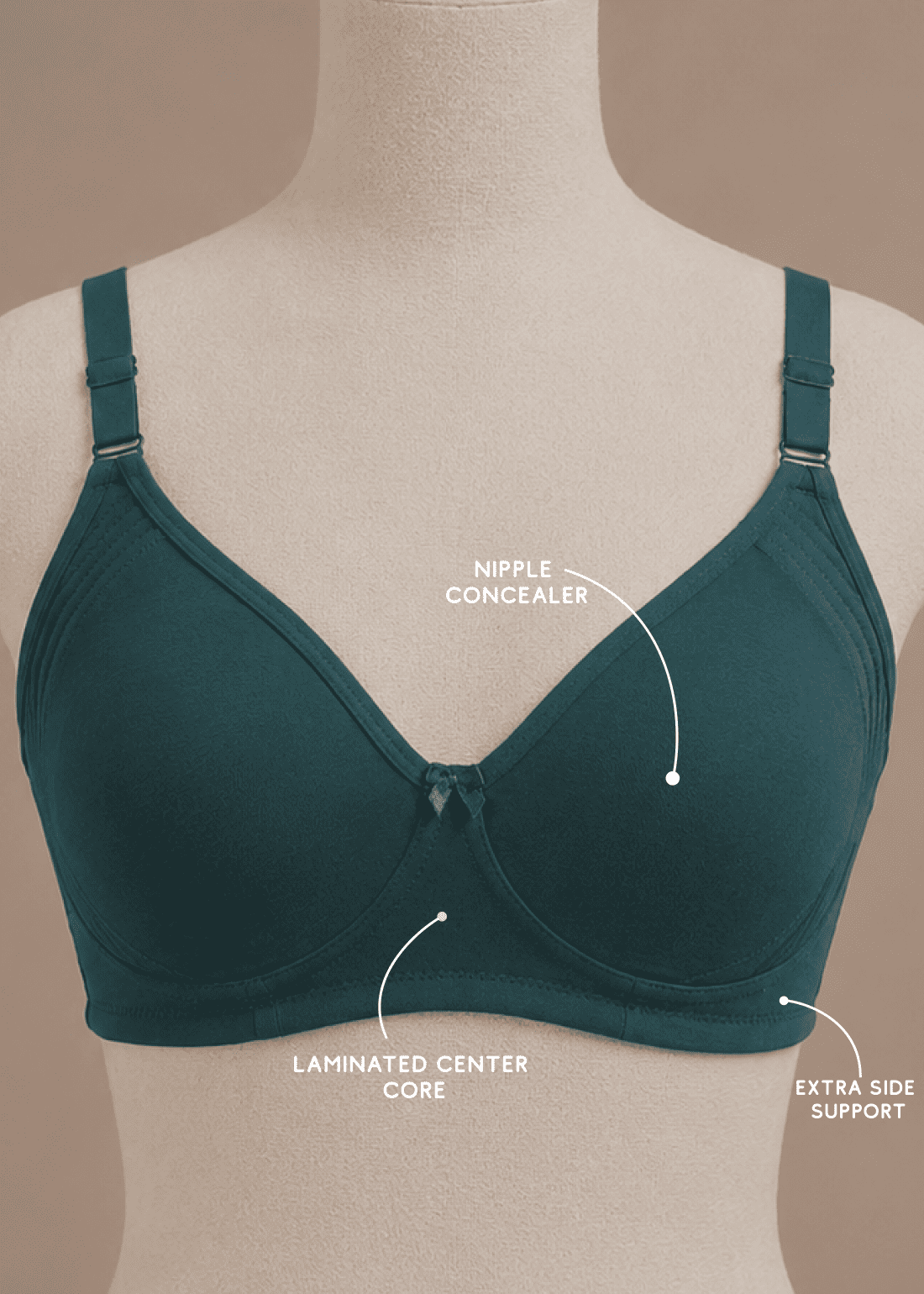 ROMA B:Moulded Encircle Bra