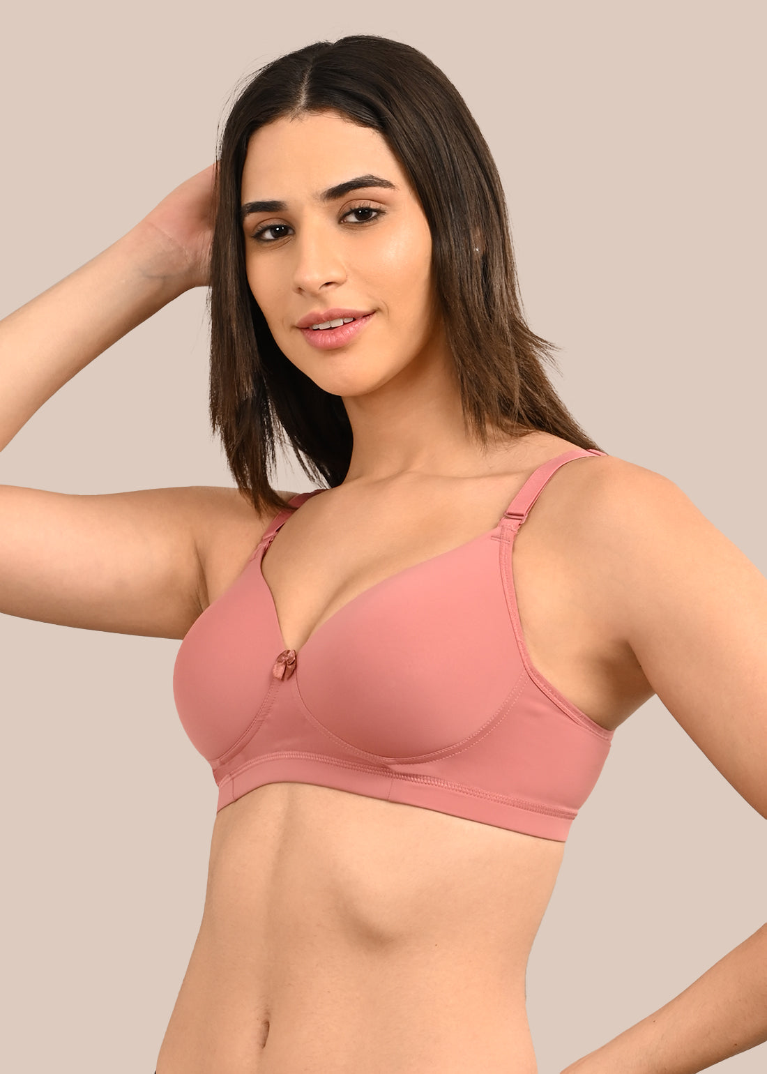 IRIN :Padded Bra With Transprent Strap