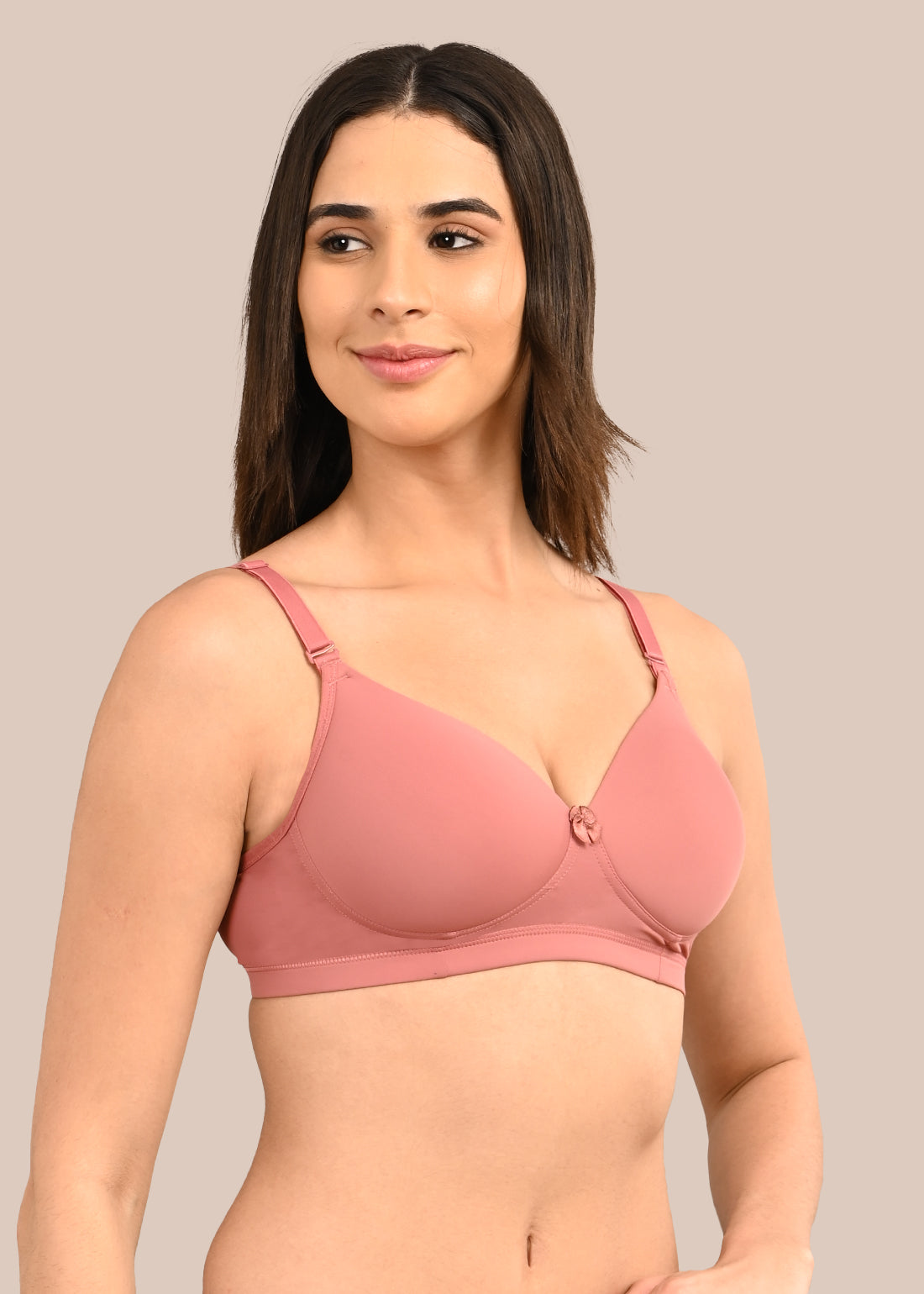 IRIN :Padded Bra With Transprent Strap