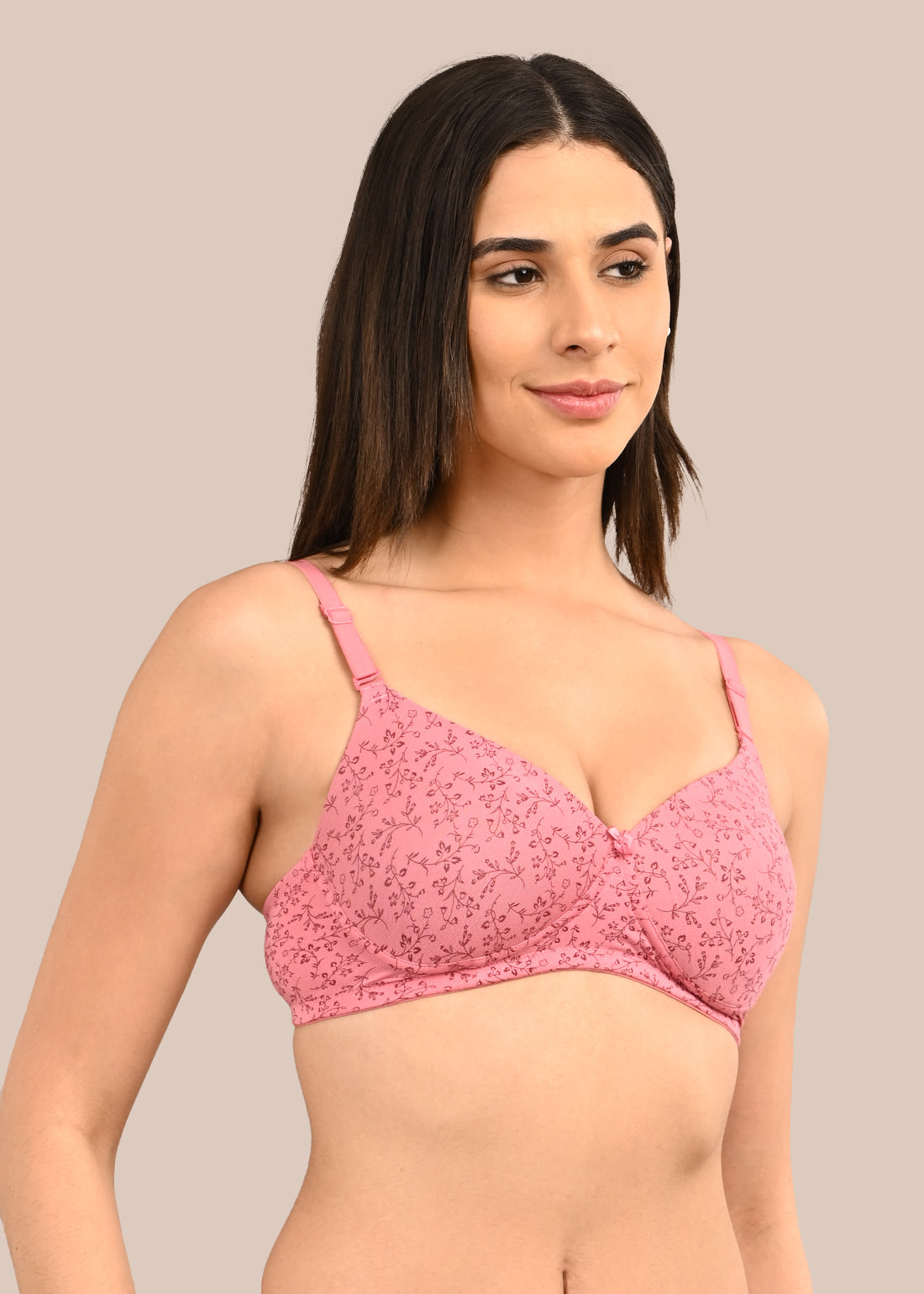 EZA :Padded Printed Bra